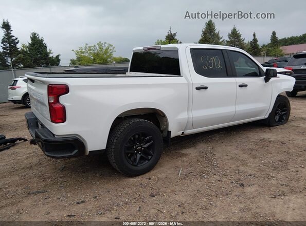 1GCPYCEF2KZ171093 2019 CHEVROLET SILVERADO White Tył prawy