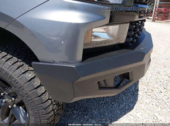 1GCPYCEF3MZ254521 2021 CHEVROLET SILVERADO Gray Դիմացի տեսք