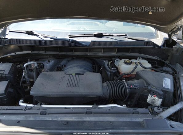 1GCPYCEF3MZ254521 2021 CHEVROLET SILVERADO Gray Հետևի տեսք