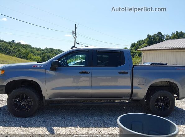 1GCPYCEF3MZ254521 2021 CHEVROLET SILVERADO Gray 