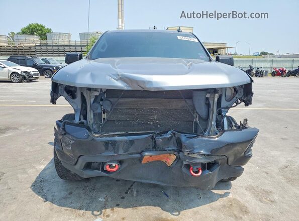 1GCPYCEF5KZ251455 2019 CHEVROLET SILVERADO Gray წინა ხედი