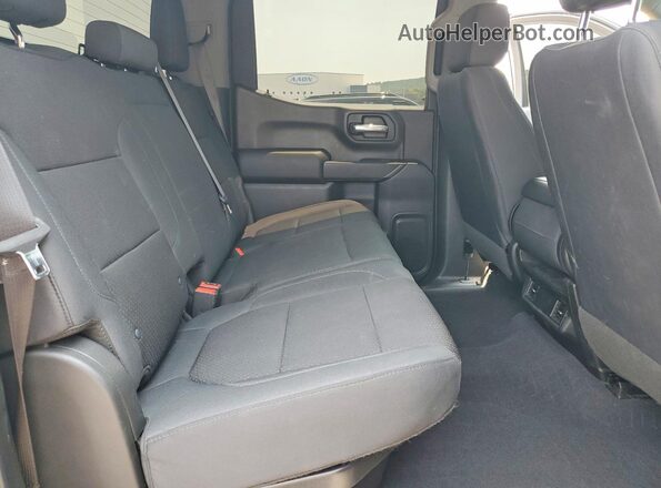 1GCPYCEF5KZ251455 2019 CHEVROLET SILVERADO Gray უკანა სავარძლების ხედი