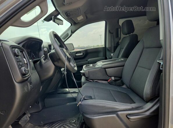 1GCPYCEF8LZ108789 2020 CHEVROLET SILVERADO Gray Vista interior delantera
