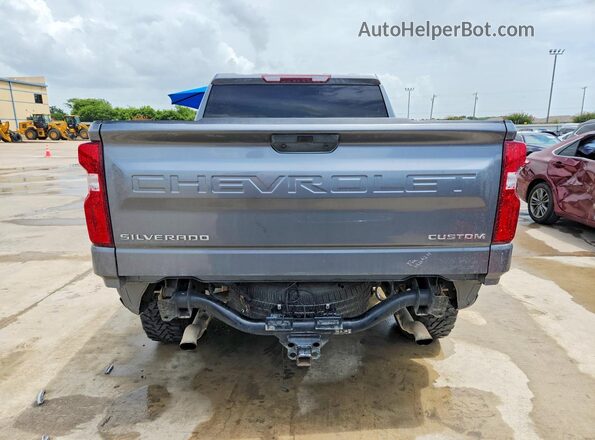 1GCPYCEF8LZ108789 2020 CHEVROLET SILVERADO Gray Vista trasera