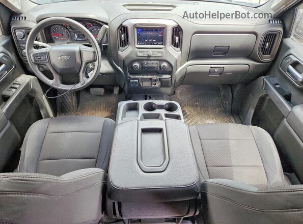 1GCPYCEF8LZ108789 2020 CHEVROLET SILVERADO Gray Vista del salpicadero