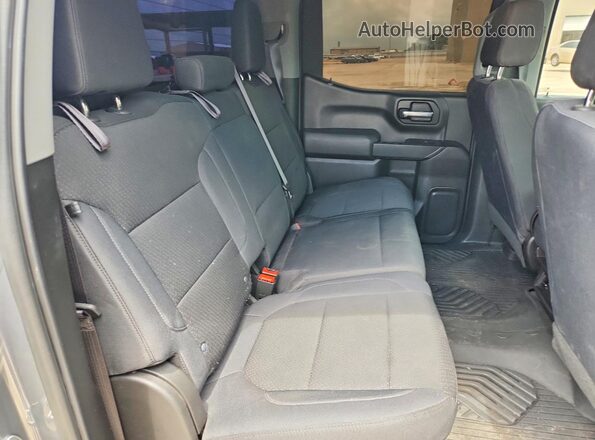 1GCPYCEF8LZ108789 2020 CHEVROLET SILVERADO Gray Vista de los asientos traseros