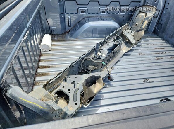 1GCPYCEF8LZ108789 2020 CHEVROLET SILVERADO Gray Vista del compartimento del motor