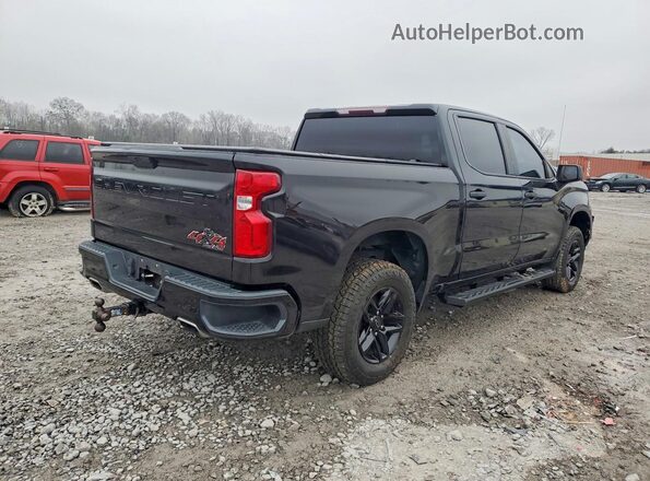 1GCPYCEFXKZ425410 2019 CHEVROLET SILVERADO Black Հետևի աջ