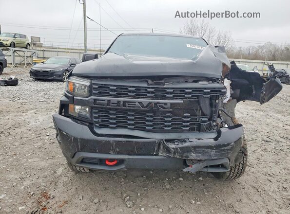 1GCPYCEFXKZ425410 2019 CHEVROLET SILVERADO Black Դիմացի տեսք