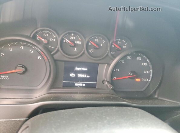 1GCPYCEFXKZ425410 2019 CHEVROLET SILVERADO Black Սարքավորումների վահանակի տեսք