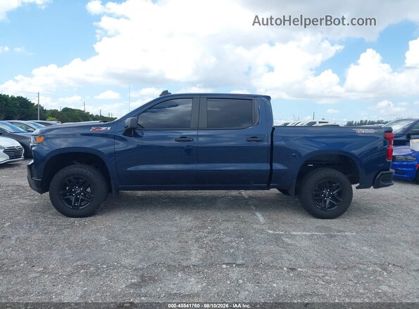 1GCPYCEH0MZ400634 2021 CHEVROLET SILVERADO Blue Vista interior de 360 grados