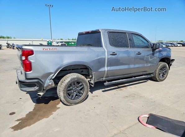1GCPYCEH5LZ201125 2020 CHEVROLET SILVERADO Gray Trasero derecho