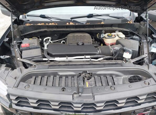 1GCPYCEK5NZ110581 2022 CHEVROLET SILVERADO Black Widok z tyłu