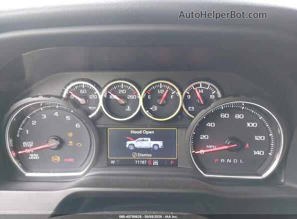 1GCPYCEK5NZ110581 2022 CHEVROLET SILVERADO Black Widok tylnych siedzeń