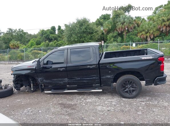 1GCPYCEK5NZ110581 2022 CHEVROLET SILVERADO Black 