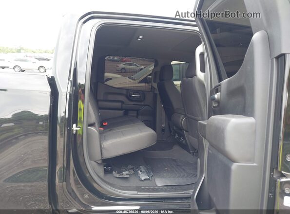 1GCPYCEK5NZ110581 2022 CHEVROLET SILVERADO Black Widok naklejki z numerem VIN