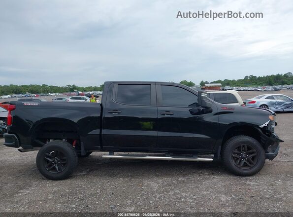 1GCPYCEK5NZ110581 2022 CHEVROLET SILVERADO Black Widok wnętrza 360 stopni