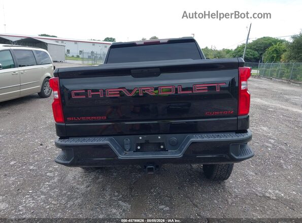 1GCPYCEK5NZ110581 2022 CHEVROLET SILVERADO Black 