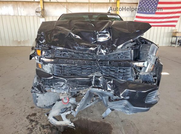 1GCPYCEK8NZ131487 2022 CHEVROLET SILVERADO Black წინა ხედი