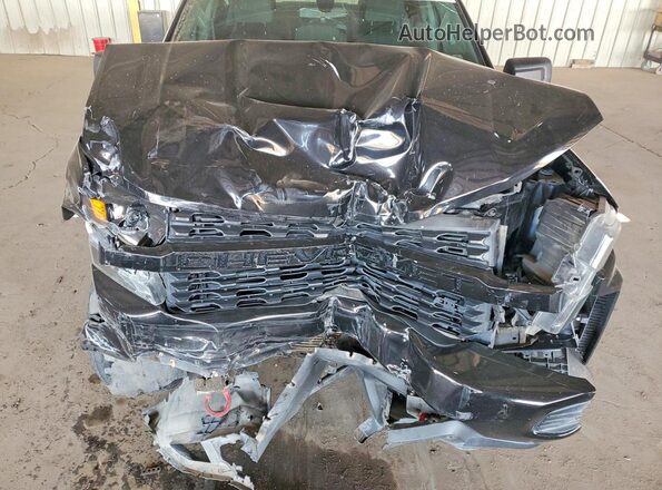 1GCPYCEK8NZ131487 2022 CHEVROLET SILVERADO Black უკანა სალონის ხედი