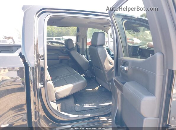 1GCPYFED0LZ186645 2020 CHEVROLET SILVERADO Black Вид наклейки з VIN-кодом