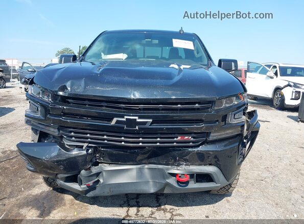 1GCPYFED0LZ186645 2020 CHEVROLET SILVERADO Black Вид щитка приладів