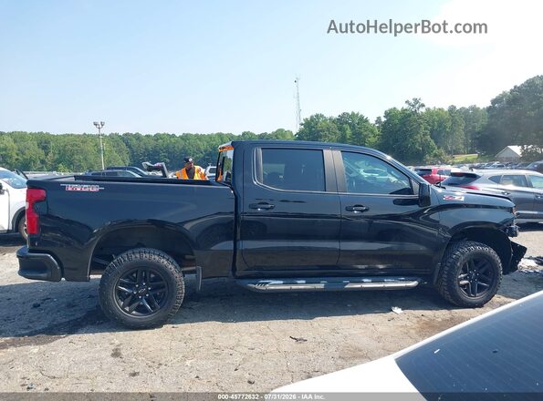 1GCPYFED0LZ186645 2020 CHEVROLET SILVERADO Black Вид задньої частини салону