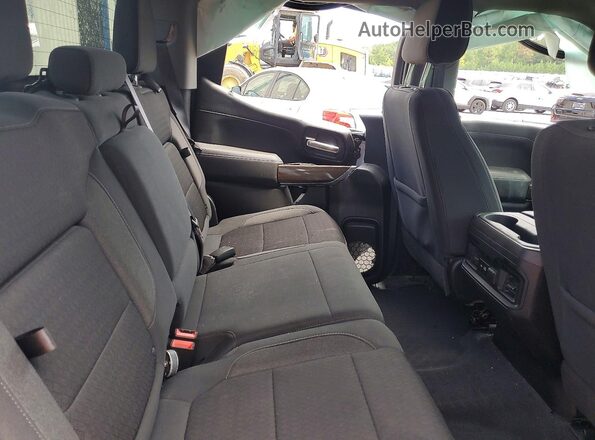 1GCPYFED0MZ453591 2021 CHEVROLET SILVERADO White Widok tylnych siedzeń