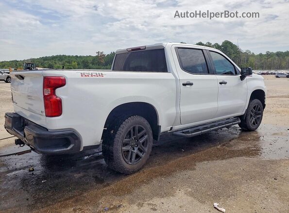 1GCPYFED0MZ453591 2021 CHEVROLET SILVERADO White Tył prawy
