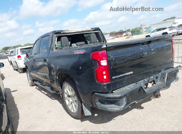 1GCPYFED1MZ445161 2021 CHEVROLET SILVERADO Black Задня ліва чверть