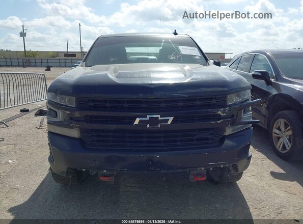 1GCPYFED1MZ445161 2021 CHEVROLET SILVERADO Black Вид панелі приладів