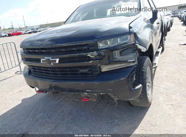1GCPYFED1MZ445161 2021 CHEVROLET SILVERADO Black Вид спереду