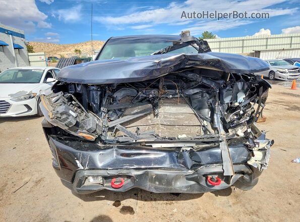1GCPYFED1NZ212043 2022 CHEVROLET SILVERADO Black Вид спереду
