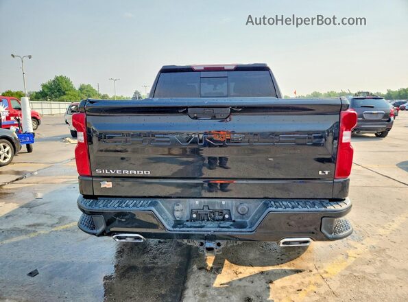 1GCPYFED2LZ278890 2020 CHEVROLET SILVERADO Black Vista trasera
