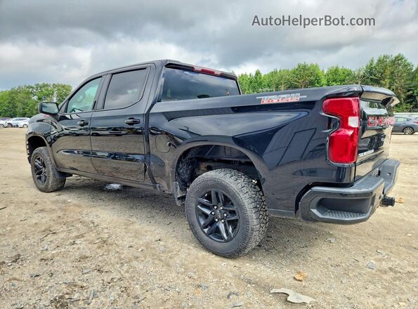 1GCPYFED2MZ428143 2021 CHEVROLET SILVERADO Black Հետևի ձախ