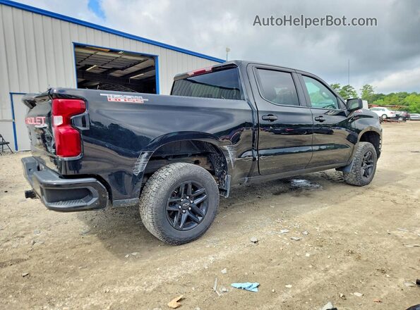 1GCPYFED2MZ428143 2021 CHEVROLET SILVERADO Black Հետևի աջ