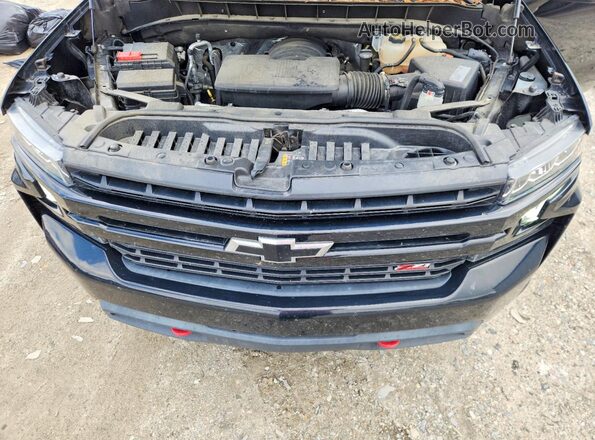 1GCPYFED2MZ428143 2021 CHEVROLET SILVERADO Black Սալոնի հետևի տեսք