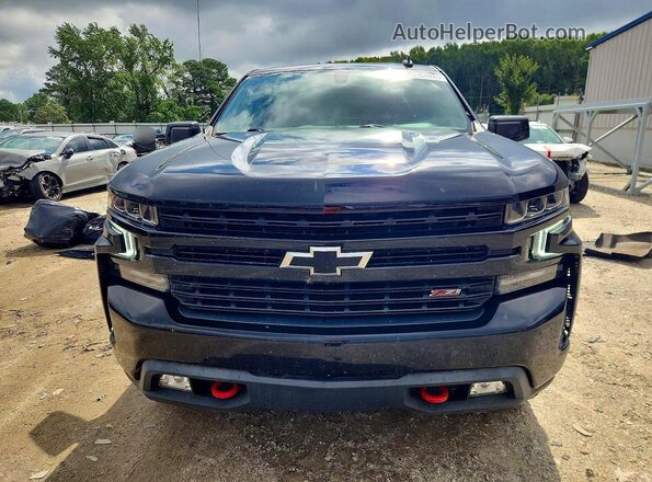 1GCPYFED2MZ428143 2021 CHEVROLET SILVERADO Black Դիմացի տեսք
