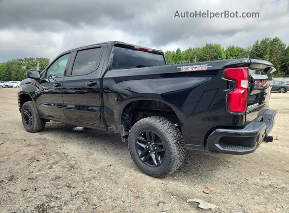 1GCPYFED2MZ428143 2021 CHEVROLET SILVERADO Black Սալոնի 360 աստիճան տեսք