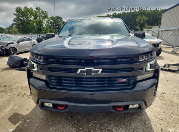 1GCPYFED2MZ428143 2021 CHEVROLET SILVERADO Black VIN կոդի պիտակի տեսք