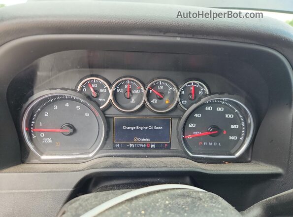 1GCPYFED2MZ428143 2021 CHEVROLET SILVERADO Black 