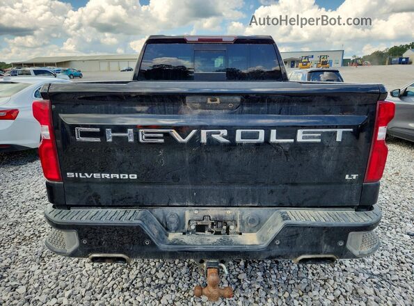 1GCPYFED3KZ400297 2019 CHEVROLET SILVERADO Black Вид ззаду