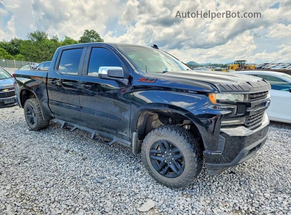 1GCPYFED3KZ400297 2019 CHEVROLET SILVERADO Black Передня права чверть
