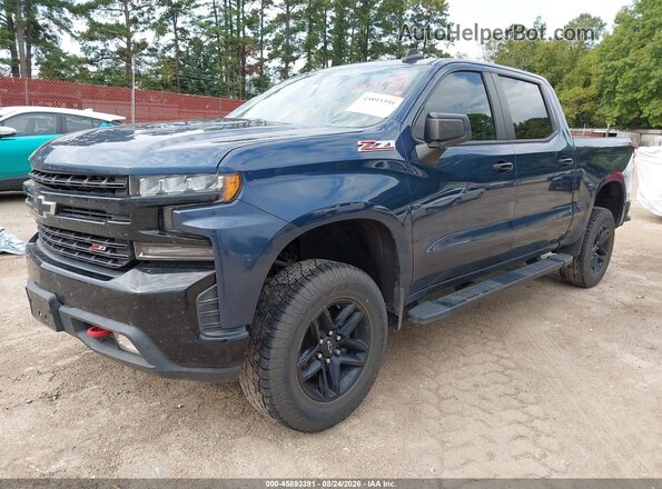 1GCPYFED5KZ340040 2019 CHEVROLET SILVERADO Black Przód lewy