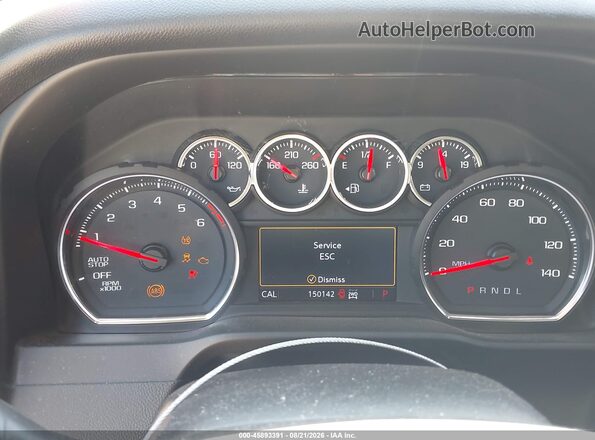 1GCPYFED5KZ340040 2019 CHEVROLET SILVERADO Black 