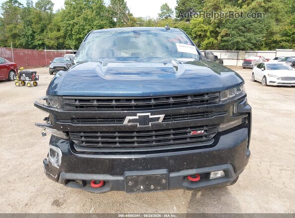 1GCPYFED5KZ340040 2019 CHEVROLET SILVERADO Black Widok wnętrza z tyłu