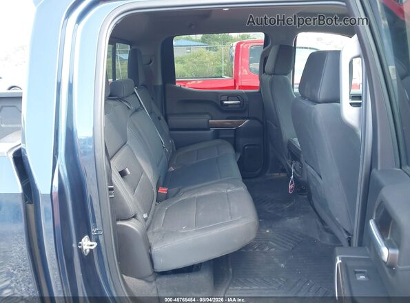 1GCPYFED5LZ113609 2020 CHEVROLET SILVERADO Blue Widok naklejki z numerem VIN