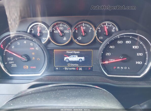 1GCPYFED5LZ113609 2020 CHEVROLET SILVERADO Blue Widok tylnych siedzeń