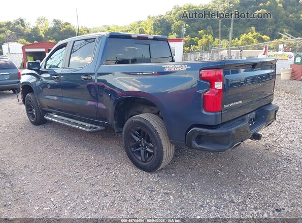 1GCPYFED5LZ113609 2020 CHEVROLET SILVERADO Blue Tył lewy