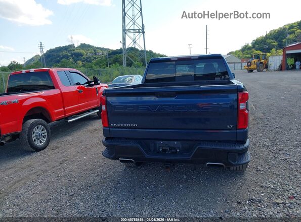 1GCPYFED5LZ113609 2020 CHEVROLET SILVERADO Blue 